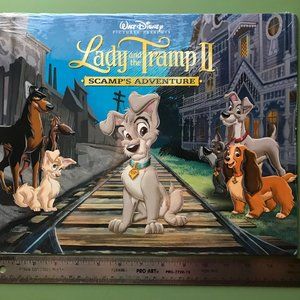 2001 Disney “Lady and the Tramp II" Lithographs